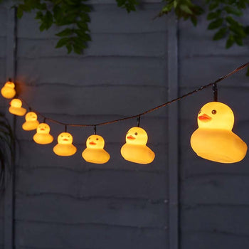 Rubber Duck String Lights - Set of 10 | 1060052