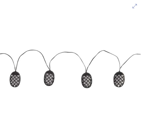 10 Flaming Solar String Lights - Set of 10 | 1060305