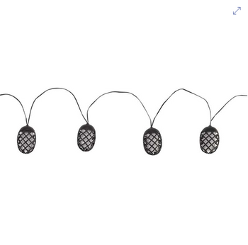 10 Flaming Solar String Lights - Set of 10 | 1060305
