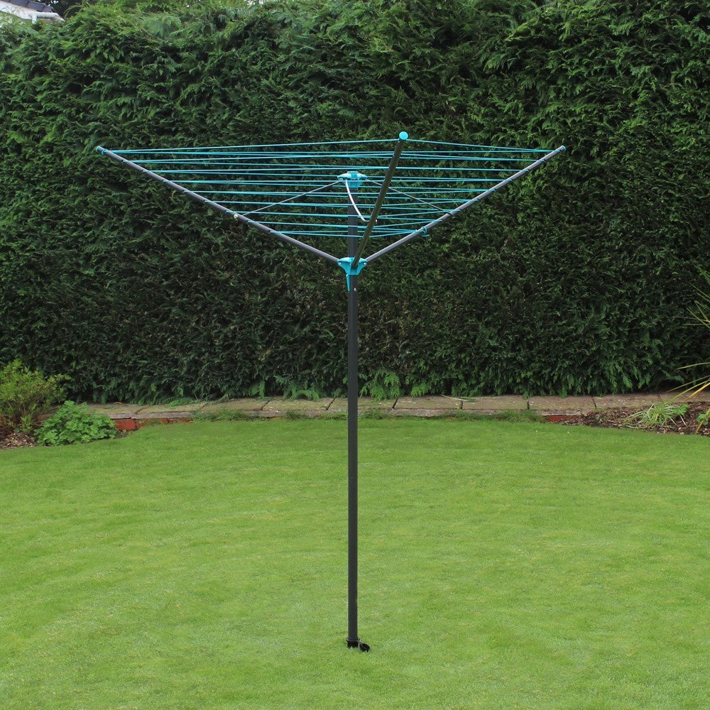 JVL 30M 3 Arm Rotary Airer - Slate Grey | 11-200