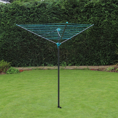 JVL 30M 3 Arm Rotary Airer - Slate Grey | 11-200