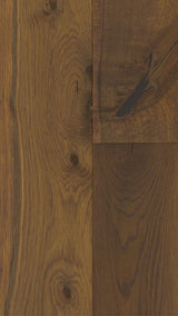 French Smoked Brushed Oak Engineered Flooring 190mm | 1131