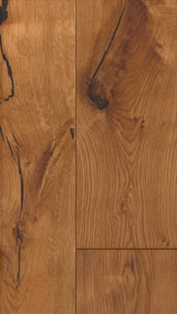 French Plank Brushed Oak Engineered Flooring 190mm | 1132