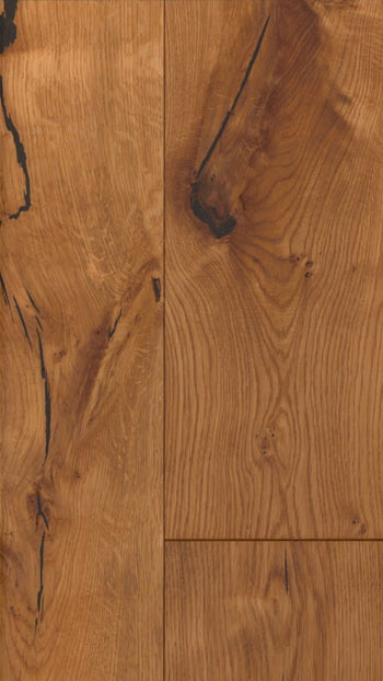 French Plank Brushed Oak Engineered Flooring 190mm | 1132