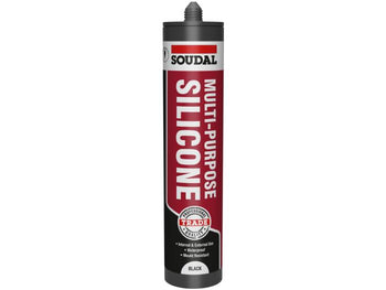 Soudal Multi Purpose Silicone Black | 116824