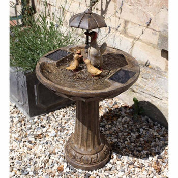 Duck Family Fountain | 1170020RL