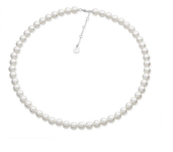 Tipperary Crystal Silver String Pearl Necklace | 117778
