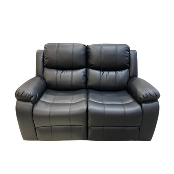 Oisin 2 Seater Recliner Black | OIS-BK-2R