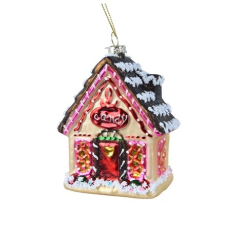 Glass House with Glitter & Sugar Finish | 121305
