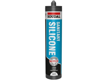 Soudal Sanity Silicone 290Ml White | 121647