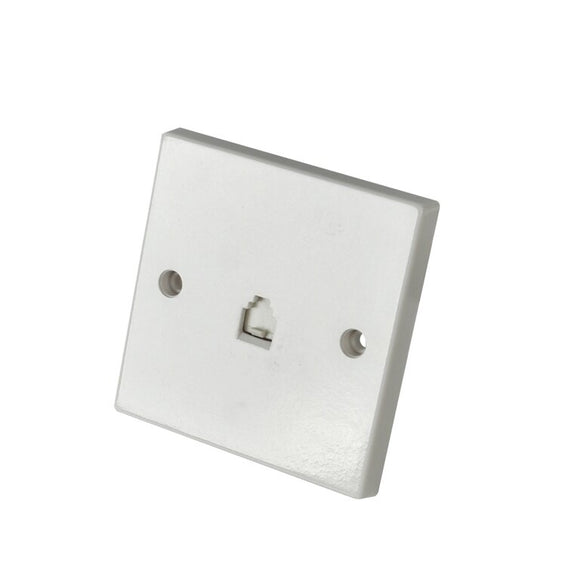Powermaster 1 Gang Flush Phone Socket | 1374-16