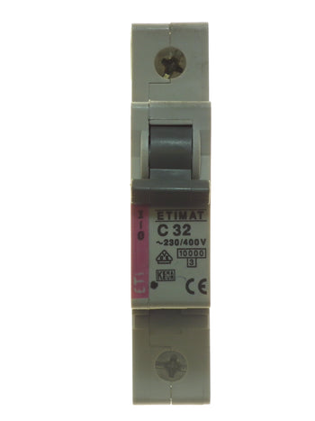 ETI 32 AMP Miniature Circuit Breaker Switch | 1382-10