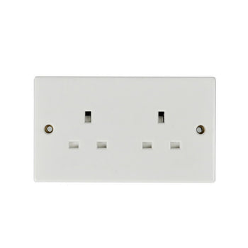Powermaster 2 Gang 13 Amp Socket | 1384-00