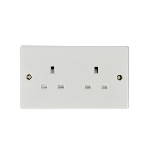Powermaster 2 Gang 13 Amp Socket | 1384-00