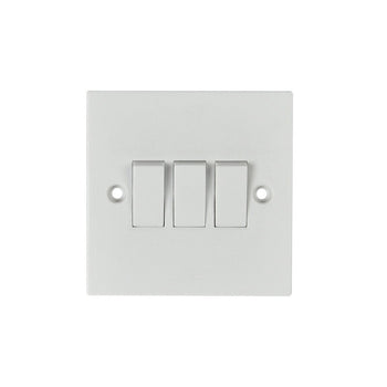 Powermaster 3 Gang 2 Way 6A Switch | 1384-14