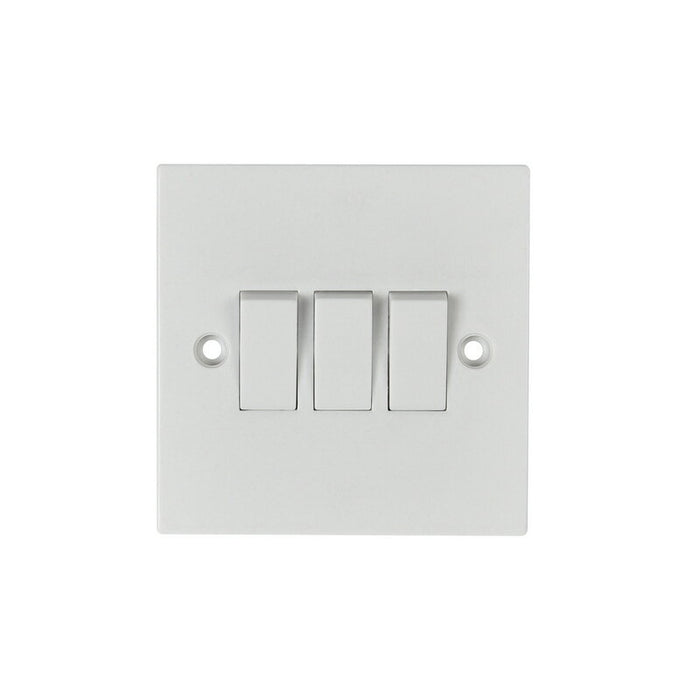 Powermaster 3 Gang 2 Way 6A Switch | 1384-14