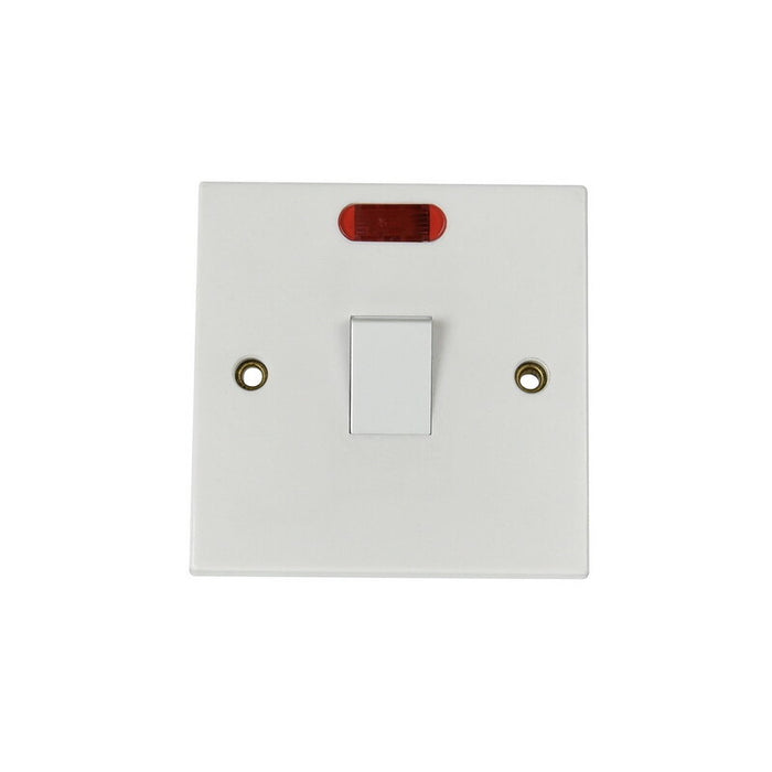 Powermaster 45 Amp Double Pole Switch with Neon | 1385-12