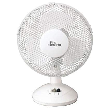 Daewoo 12" Oscillating Desk Fan | 1400-00