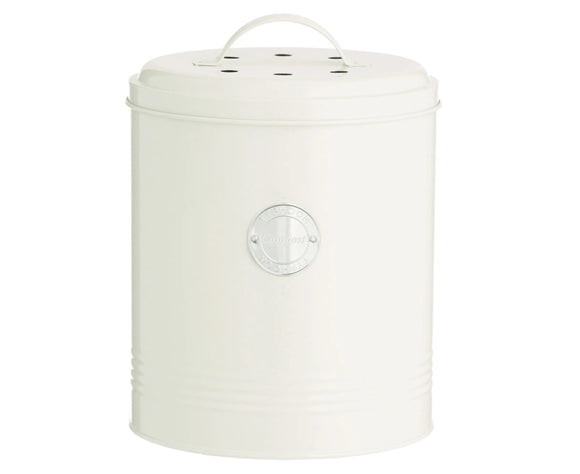 Typhoon Living Cream Compost Caddy | 1401.062
