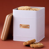 Typhoon Otto Square White Cookie Storage | 1401.117