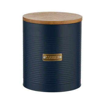 Typhoon Otto Cookie Tin Navy Gold | 1401.224