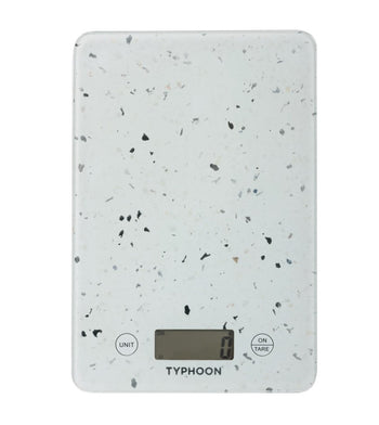 Typhoon Elements White Quartz Effect Digital Scales | 1402.131