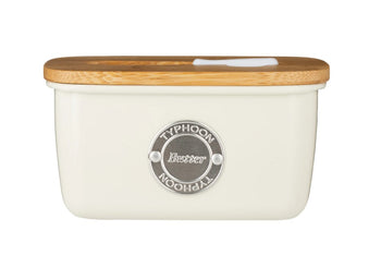 Typhoon Living Cream Butter Storage & Spatula Set | 1402.218