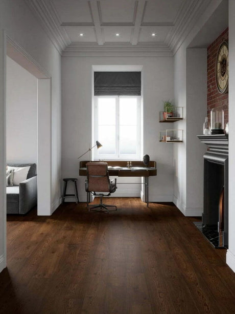 Mountain Rustic Deep Smoked Oak Engineered Flooring 190mm | 1440