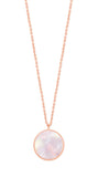 Tipperary Crystal Rose Gold Full Moon Pendant | 146006
