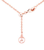 Tipperary Crystal Rose Gold Full Moon Pendant | 146006