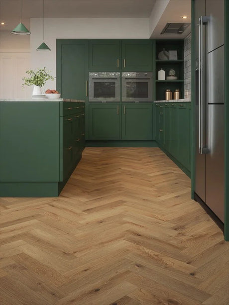 Herringbone Mountain Trail Oak Engineered Flooring 90mm | 1469