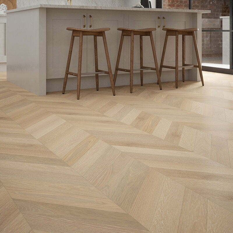 Chevron Mountain Shale Oak Engineered Flooring 90mm | 1472