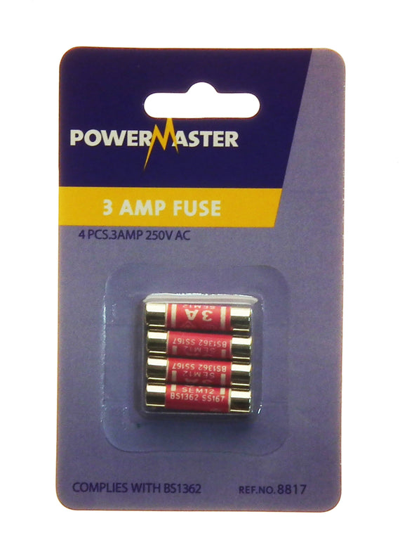 Powermaster 4 PCE 3 Amp Plug top Fuse | 1521-00