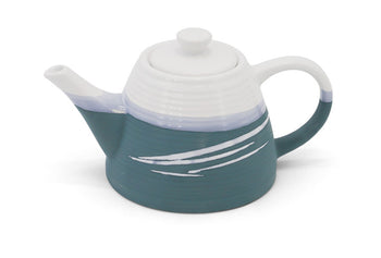 Paul Maloney Pottery Teal Tea Pot│157255