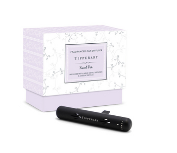 Tipperary Crystal Sweet Pea Car Fragrance | 163812