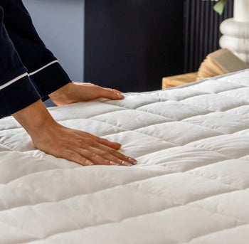 Snowed In Organic Cotton Warming Mattress Protector - Double with Dual Controllers | 16888