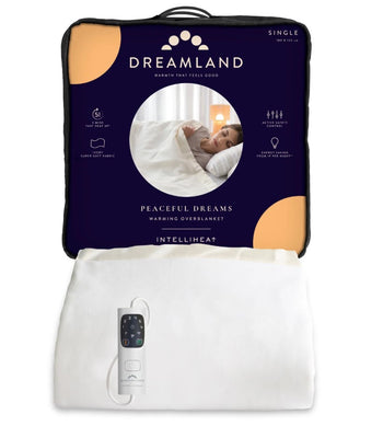 Dreamland Peaceful Dreams Single Control Overblanket | 16924