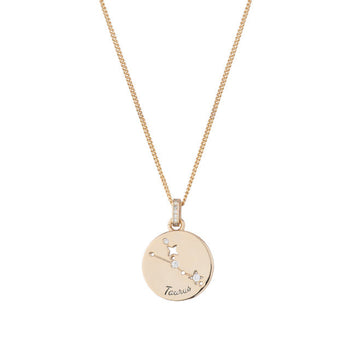 Zodiac Gold Pendant – Taurus | 169593