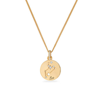 Zodiac Gold Pendant – Leo | 169623