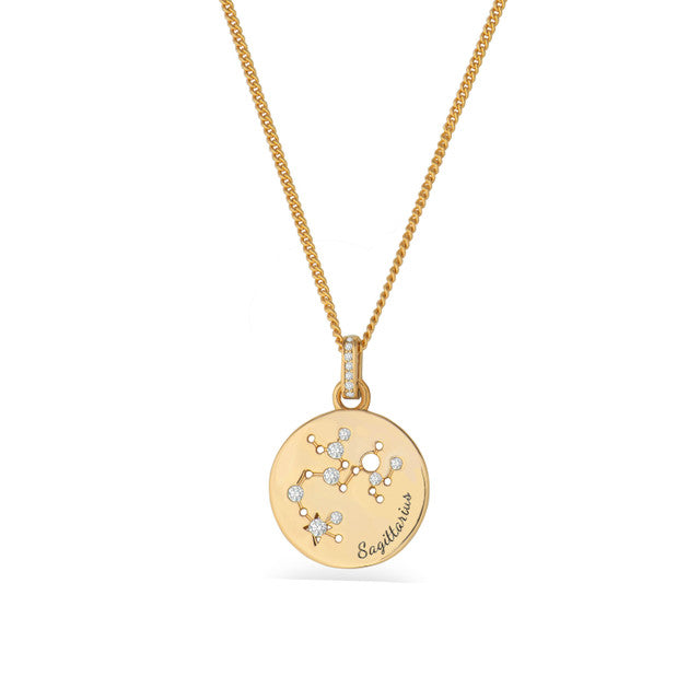 Zodiac Gold Pendant – Sagittarius | 169661