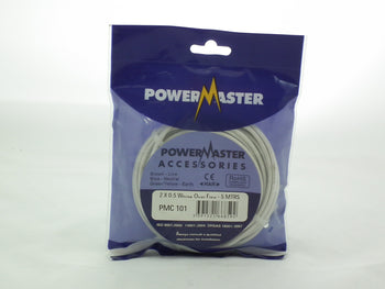 Powermaster 2 X 0.5 SQ MM 5 MTR White Oval Flex | 1764-08