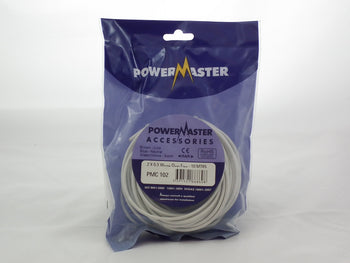 Powermaster 2 X 0.5 SQ MM 10 MTR White Oval Flex | 1764-10