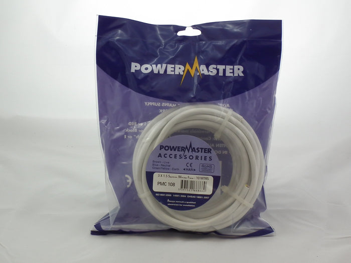 Powermaster 3 X 1.5 SQ MM 10 MTR White Flex | 1764-22