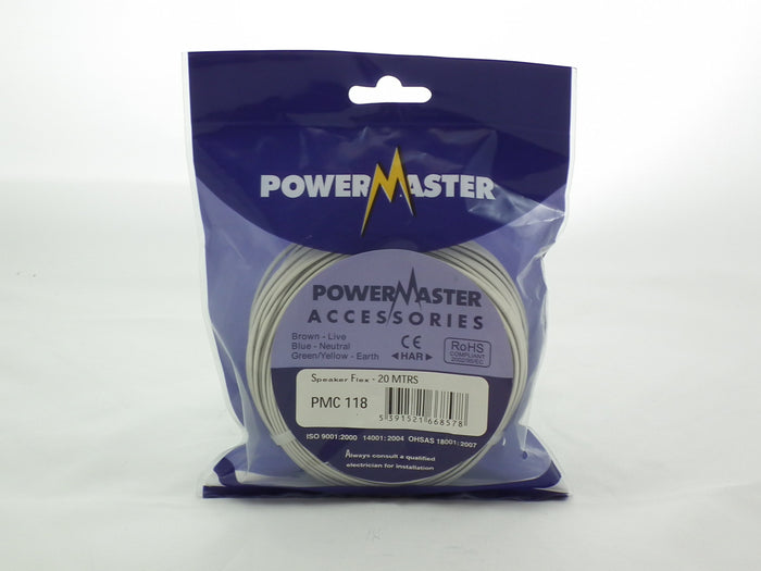 Powermaster 20 MTR White Speaker Flex | 1765-00