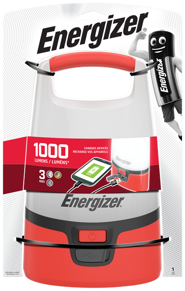 Energizer LED 4D Camping Lantern & Power Bank USB Port | 1815-48