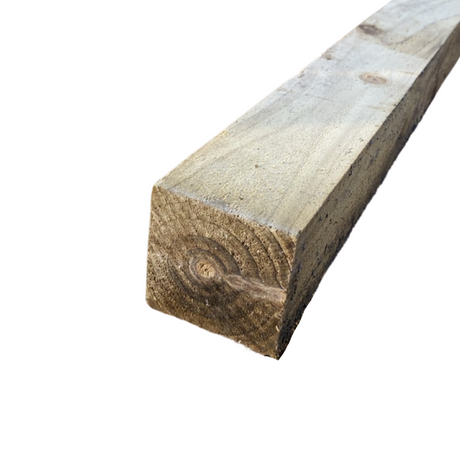 Treated Pointed Fence Post 2.4m 75mm x 75mm | 247575P