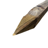 Treated Pointed Fence Post 2.4m 75mm x 75mm | 247575P