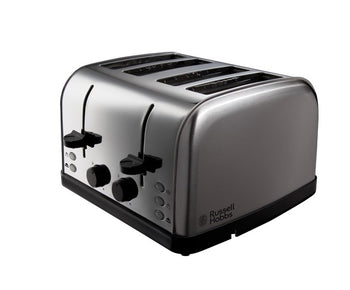Russell Hobbs Futura 4 Slice Toaster - Stainless Steel | 18790