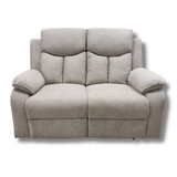 Sarah 3 Seater Manual Recliner - Light Grey | SARAH-313-LG