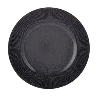 Mason Cash Reactive Linear Black Dinner Plate 27cm | 2002.263